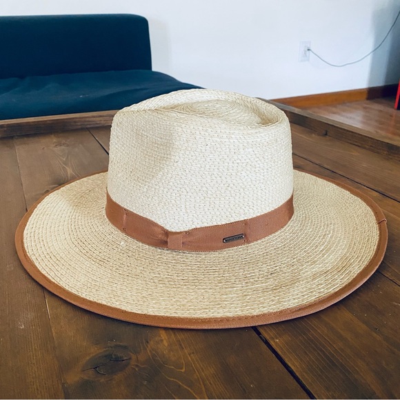 NWT Brixton Jo Straw Rancher Hat - Picture 3 of 16